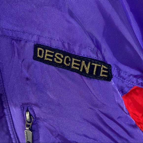 Descente vintage purple light weight ski jacket M - Picture 5 of 14